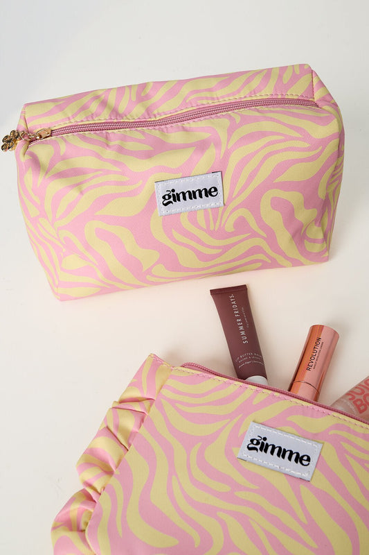 Gimme Make-up-Tasche Casual – Moderne Kosmetiktasche in knalligen Farben - afHandmade