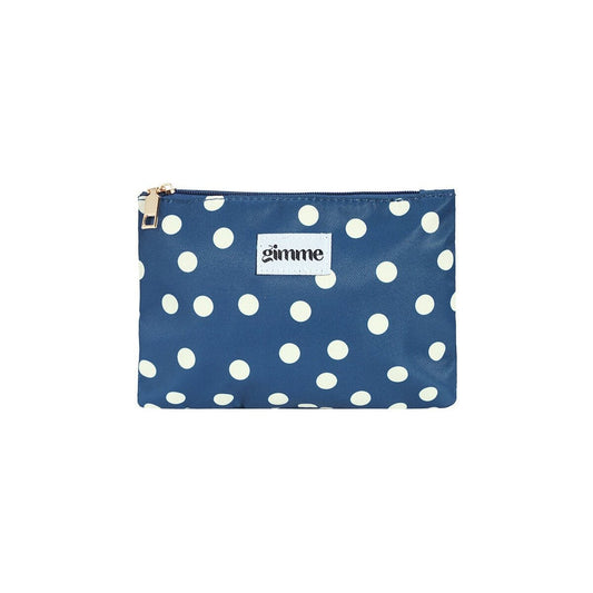 Gimme Make-up-Tasche Polka Dots Casual – Stylische Kosmetiktasche mit Punkten - afHandmade