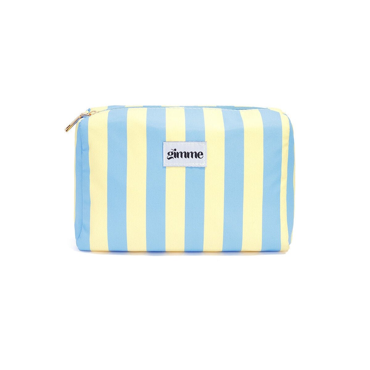 Gimme Make-up-Tasche Streifen Casual – Kosmetiktasche in knalligen Farben - afHandmade