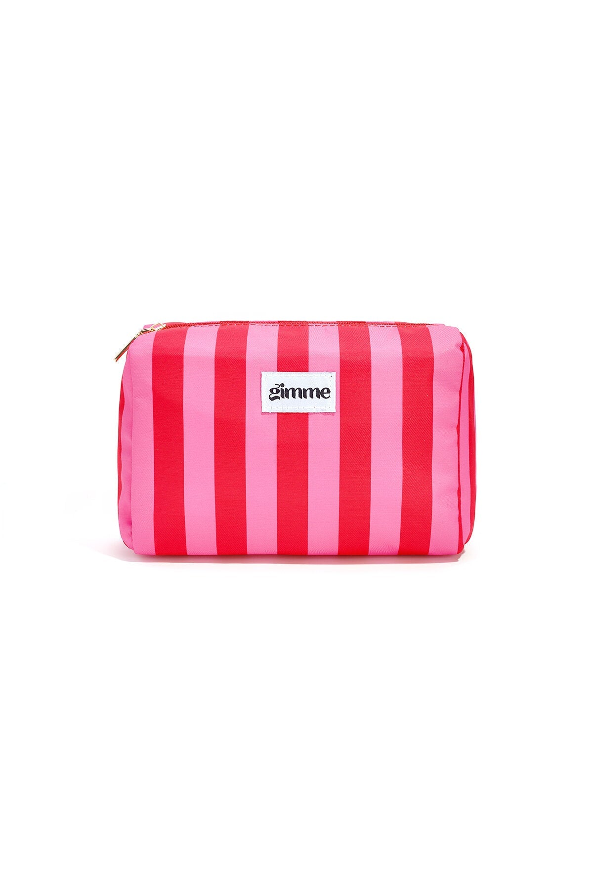 Gimme Make-up-Tasche Streifen Casual – Kosmetiktasche in knalligen Farben - afHandmade