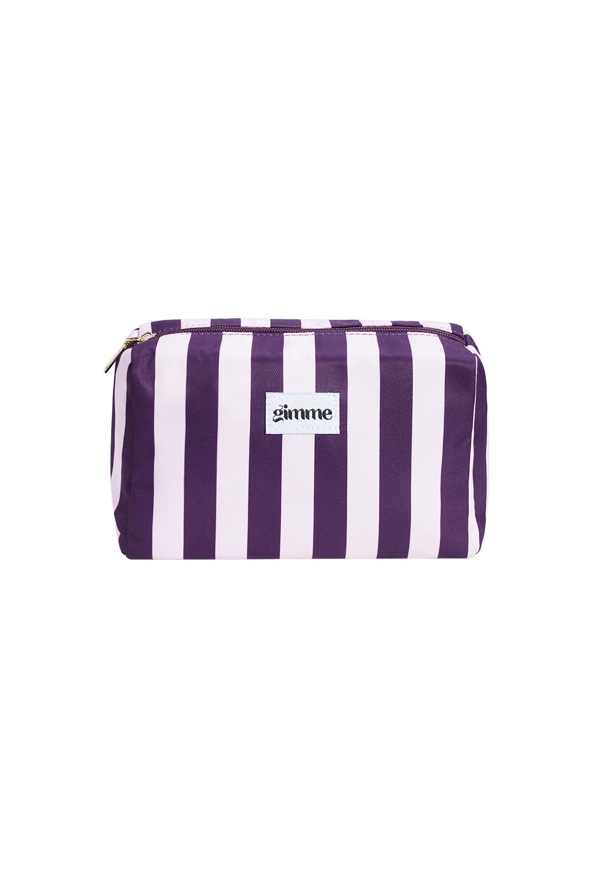 Gimme Make-up-Tasche Streifen Casual – Kosmetiktasche in knalligen Farben - afHandmade