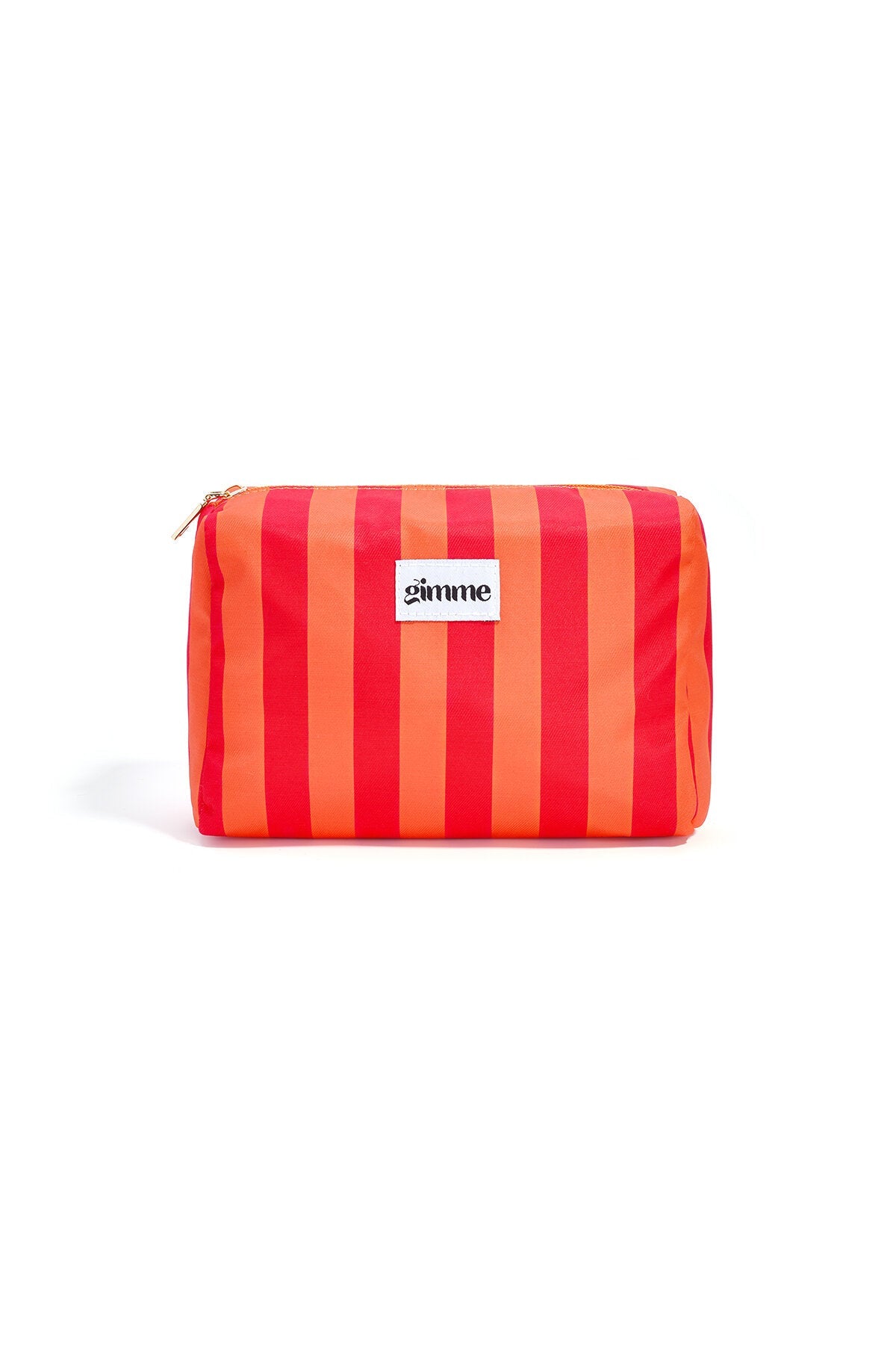 Gimme Make-up-Tasche Streifen Casual – Kosmetiktasche in knalligen Farben - afHandmade