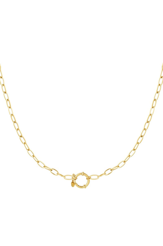 Goldene Knotenkette für Charms - afHandmade
