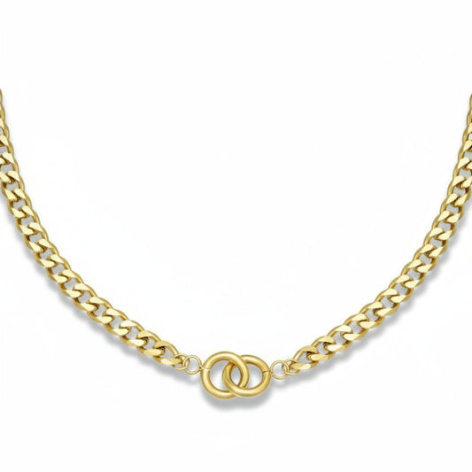 Grobe Halskette - Infinity Circle – 30–40 cm - afHandmade