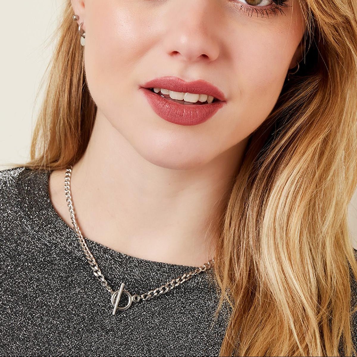 Halskette Chain Sanya Goldfarbe Stainless Steel - afHandmade