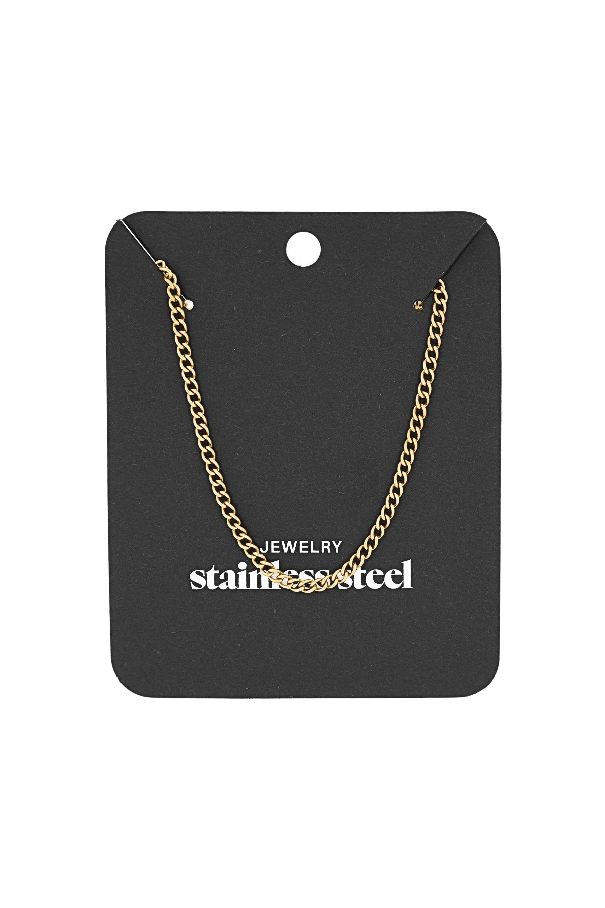 Halskette Chain Sanya Goldfarbe Stainless Steel - afHandmade