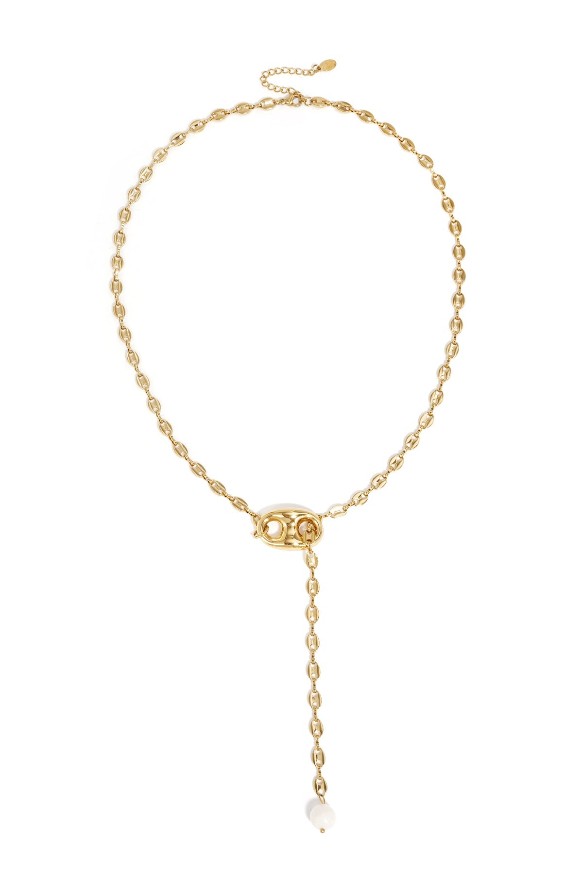 Halskette mit hängender Perle - afHandmade