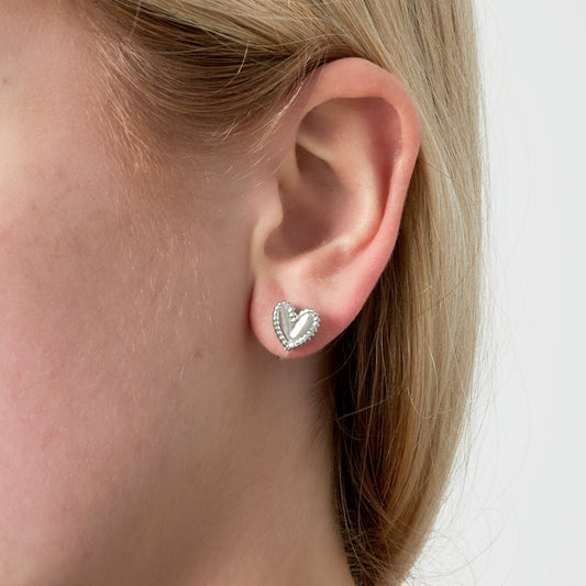 Herz - Clip - Ohrringe - afHandmade