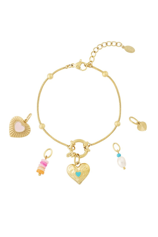 Herz DIY Armband Mix and Match - afHandmade