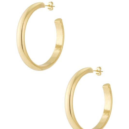 ICON – Große Statement Creolen 5 cm - afHandmade