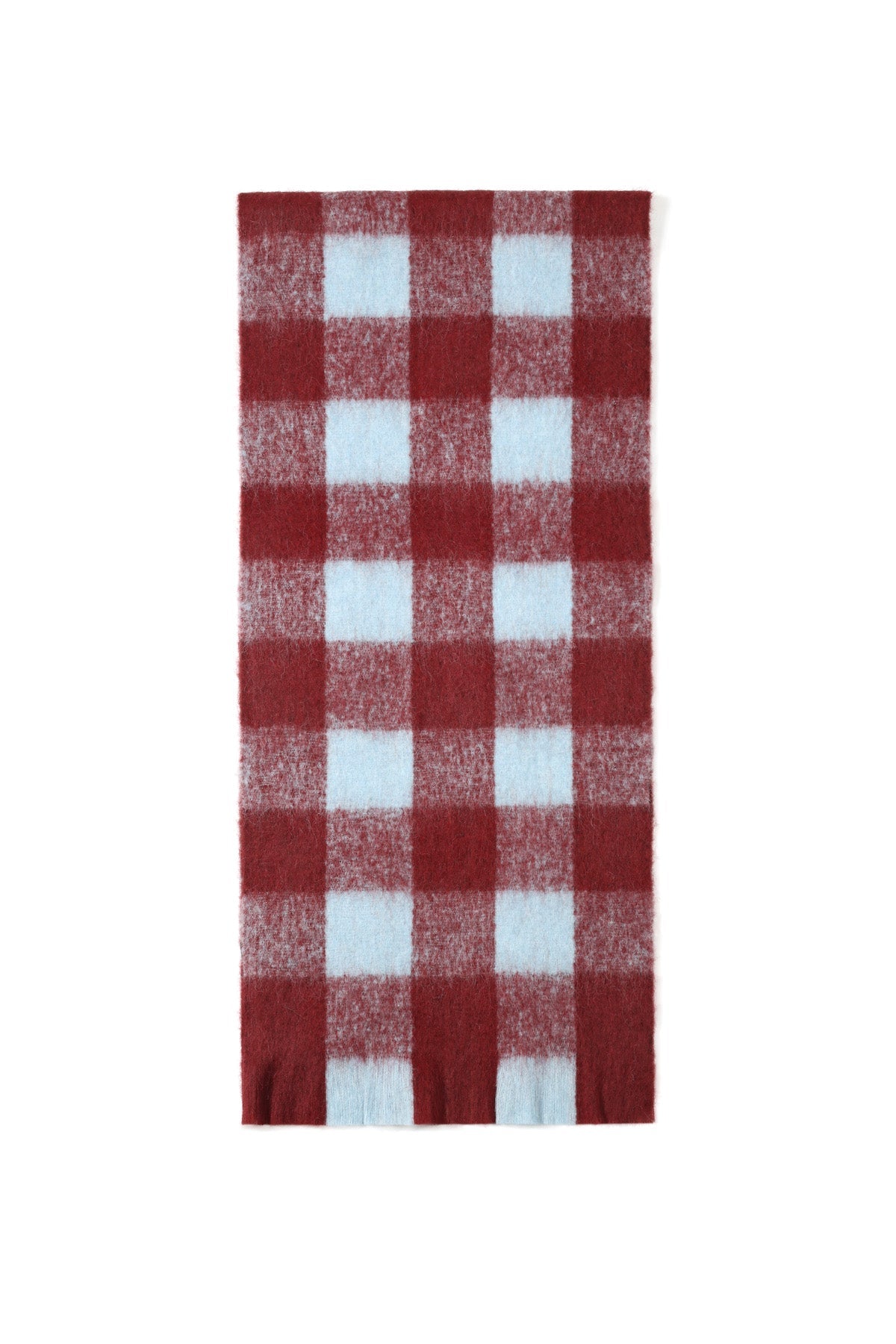 Karoschal „Cozy Check“ – Kuscheliger Wollmix-Schal - afHandmade