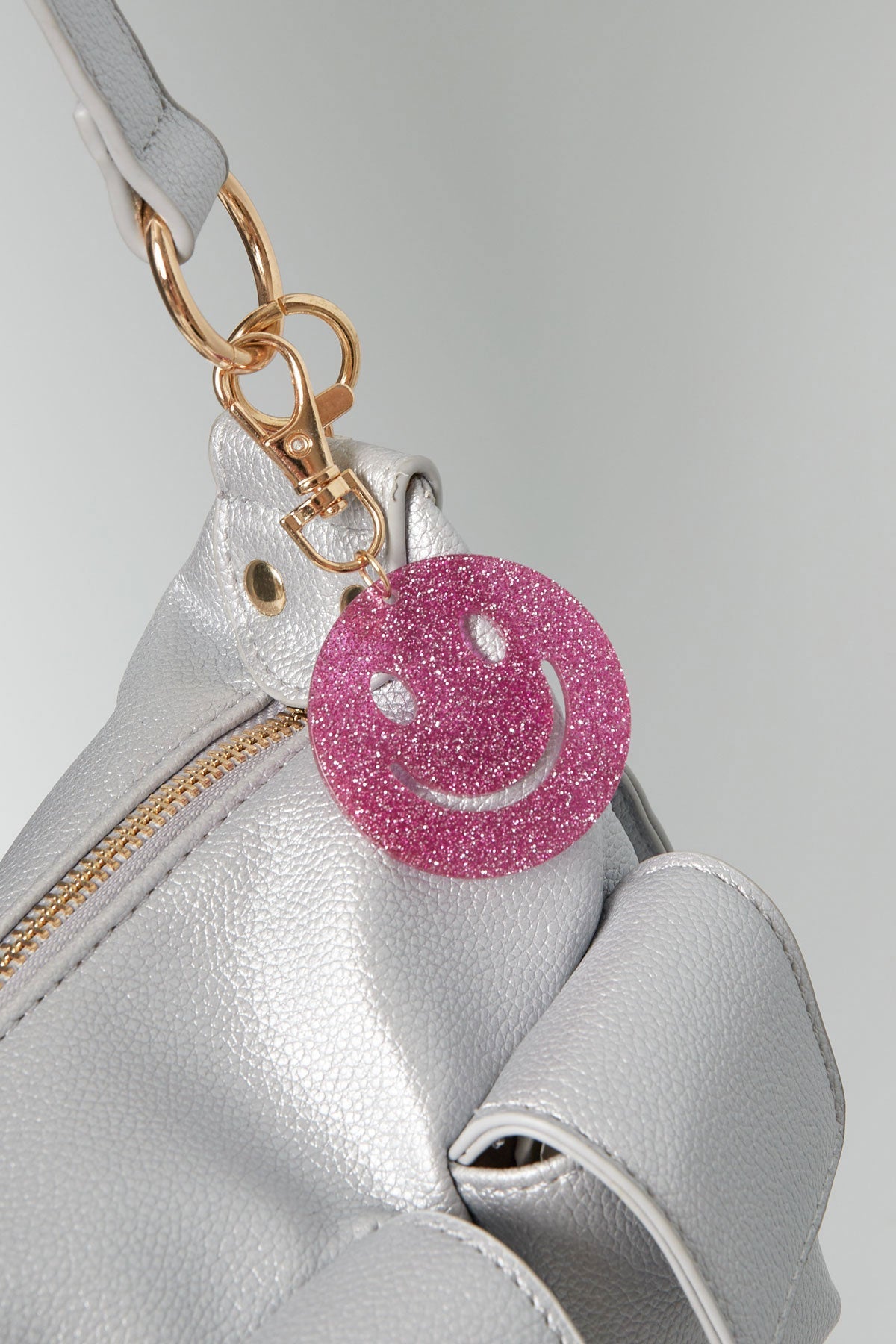 Keep Smiling Taschenanhänger – Buntes Taschen Accessoire - afHandmade