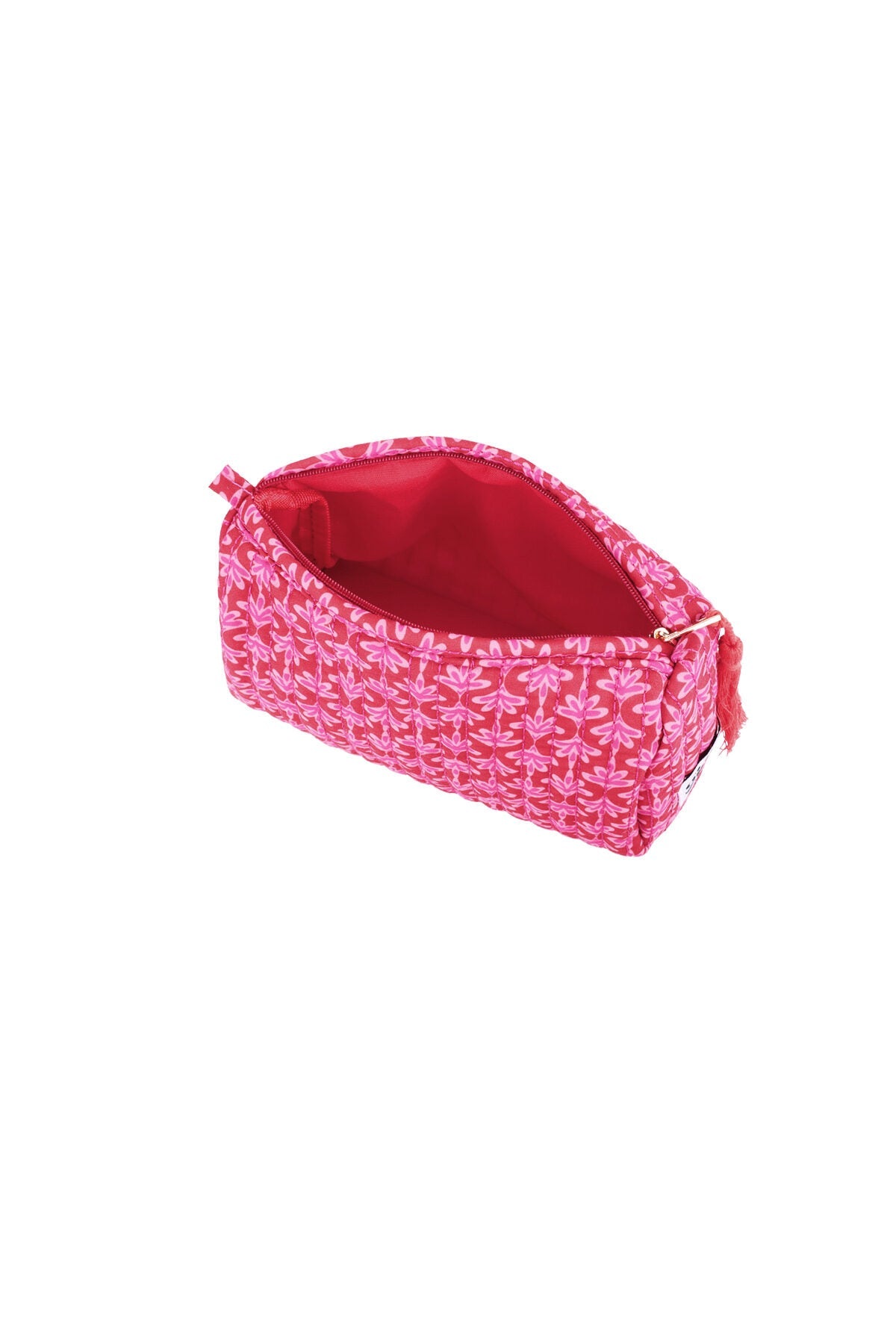 Kleine Kosmetiktasche mit Blumenmuster – Kompakte Beauty Bag 18 x 8 x 11 cm - afHandmade