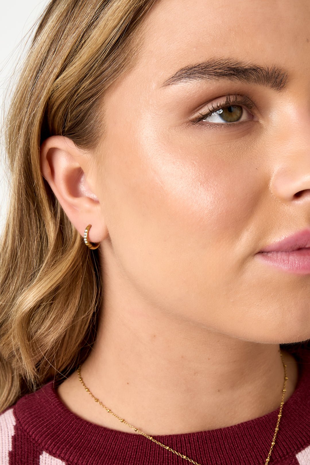 Kleine Ohrringe mit Steinen - afHandmade