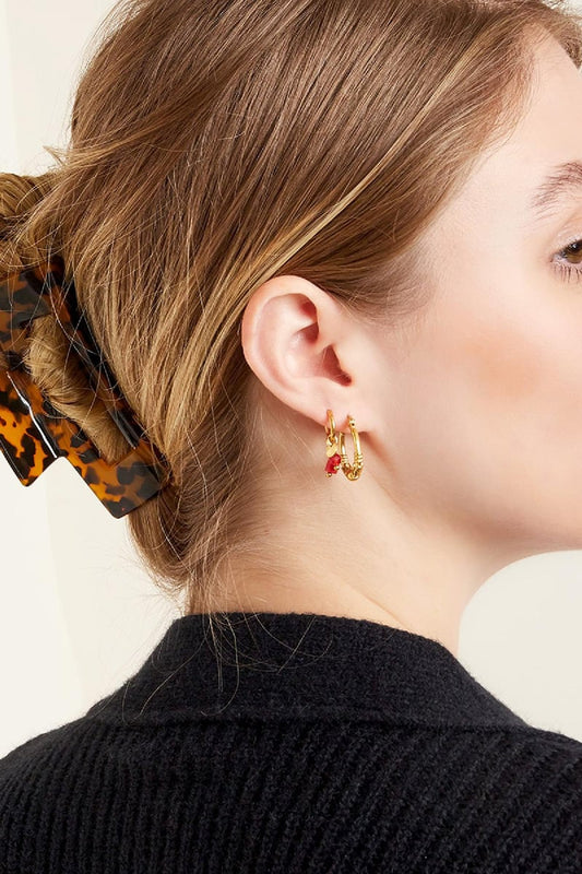 Leomuster Haarspange - afHandmade