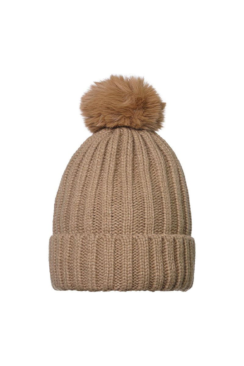 Mütze Basic mit Bommel - afHandmade