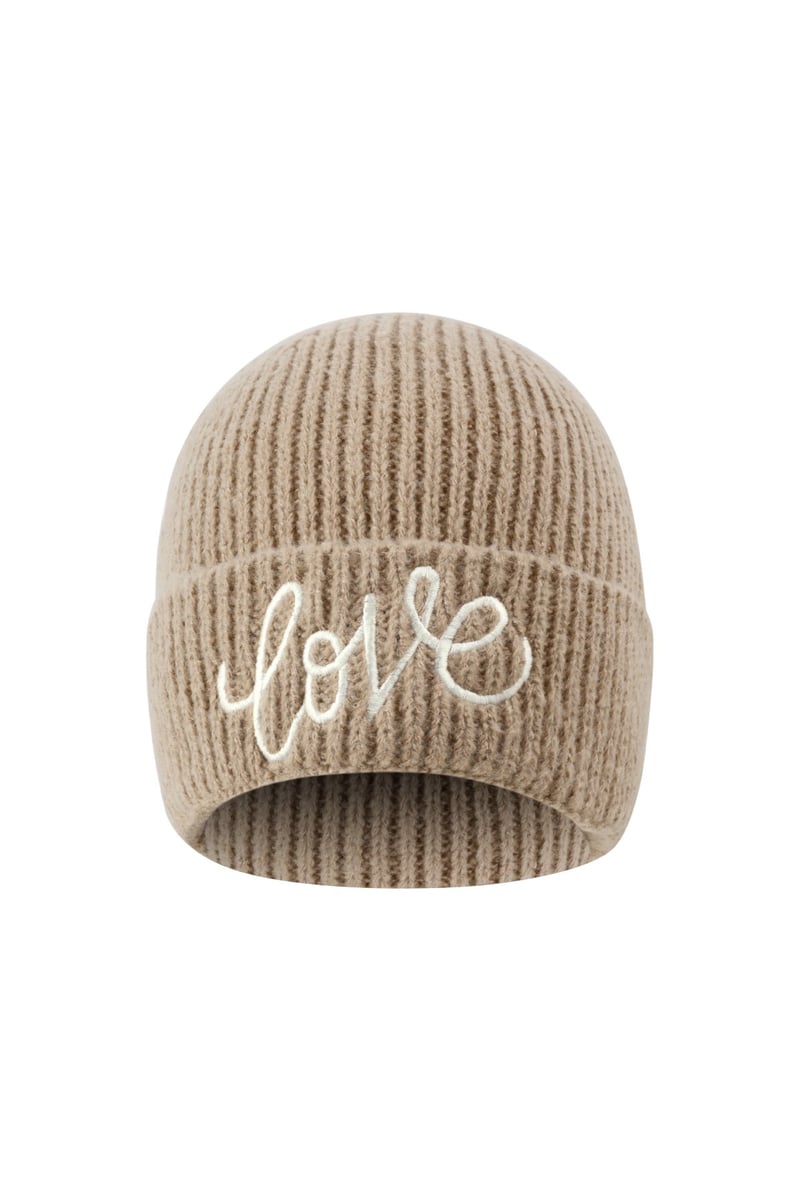 Mütze mit Aufdruck love - afHandmade