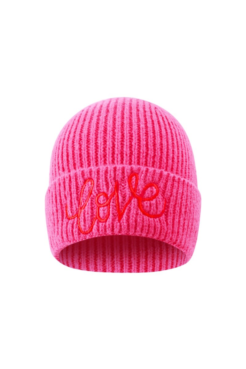 Mütze mit Aufdruck love - afHandmade