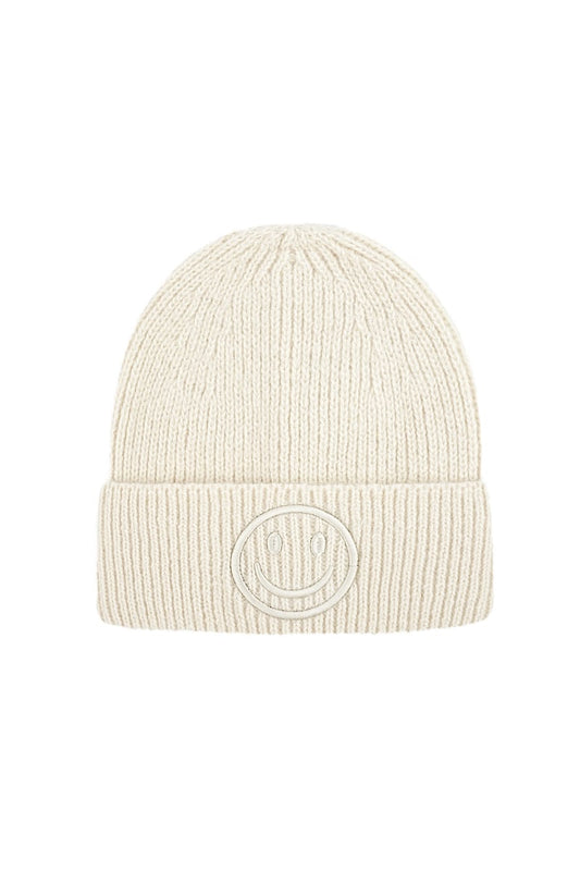 Mütze mit lächelndem Emoji - afHandmade