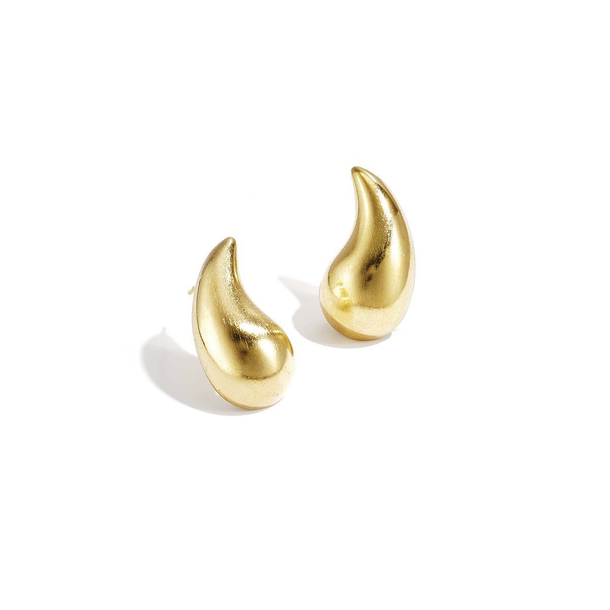 NOVA – Moderne Statement - Ohrringe in Tropfenform aus Edelstahl (2,1 cm) - afHandmade