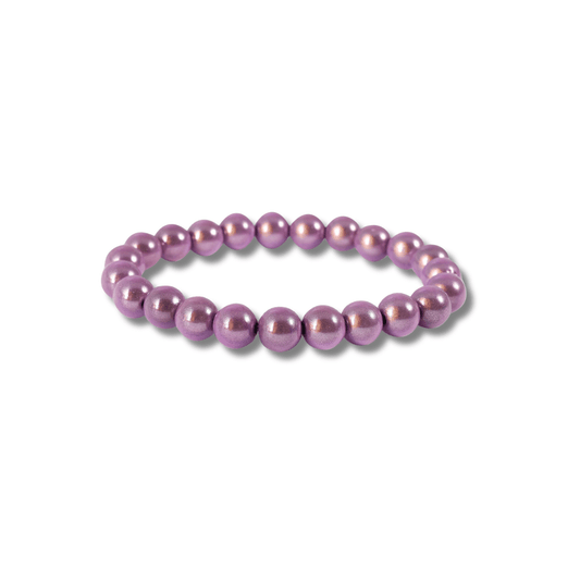 Perlenarmband bunt - 10mm Perlen - Armband personalisierbar - afHandmade
