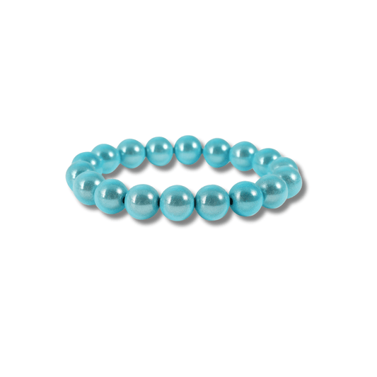 Perlenarmband bunt - 10mm Perlen - Armband personalisierbar - afHandmade