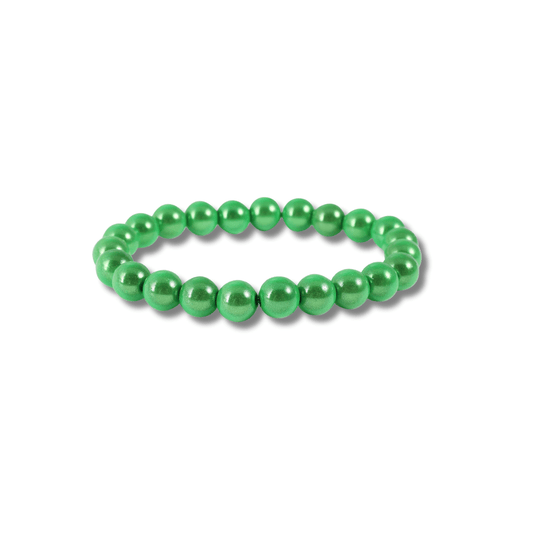 Perlenarmband bunt - 10mm Perlen - Armband personalisierbar - afHandmade