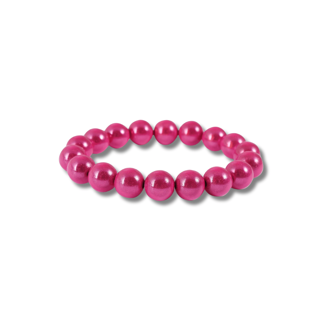 Perlenarmband bunt - 10mm Perlen - Armband personalisierbar - afHandmade