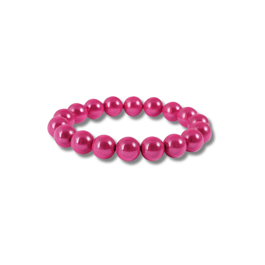 Perlenarmband bunt - 10mm Perlen - Armband personalisierbar - afHandmade