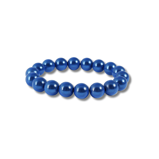 Perlenarmband bunt - 10mm Perlen - Armband personalisierbar - afHandmade