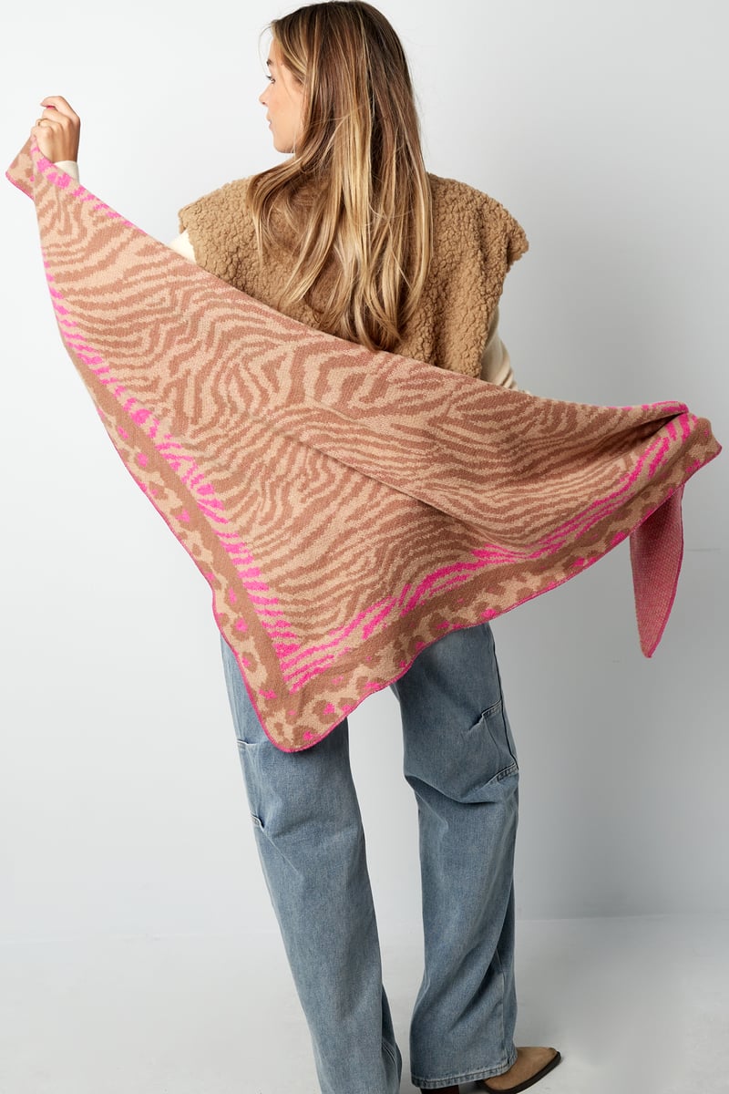 Schal „Vibrant Vibes“ - grün - Leo - afHandmade