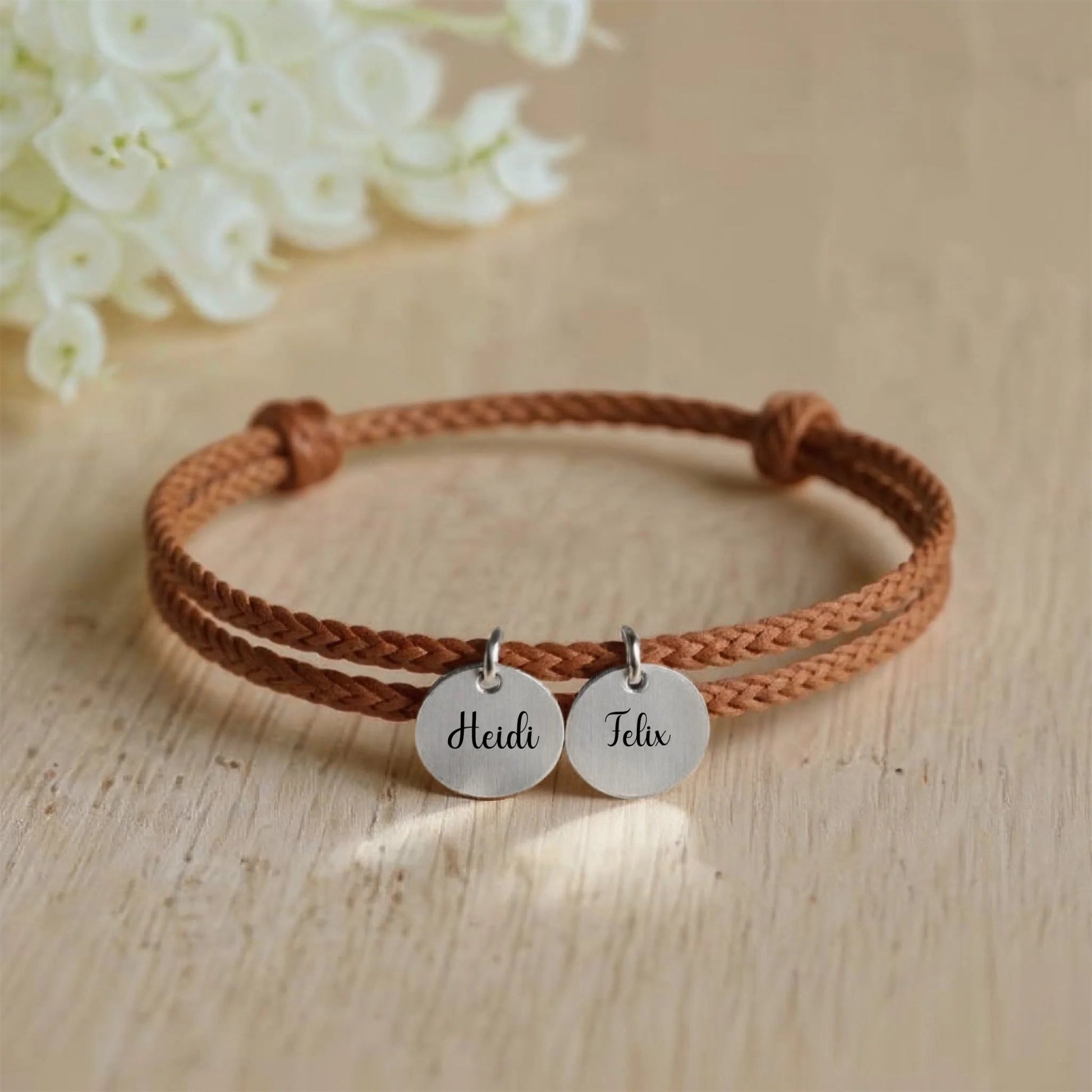 Segeltau Armband - personalisiertes Armband - individuelle Gravur - afHandmade