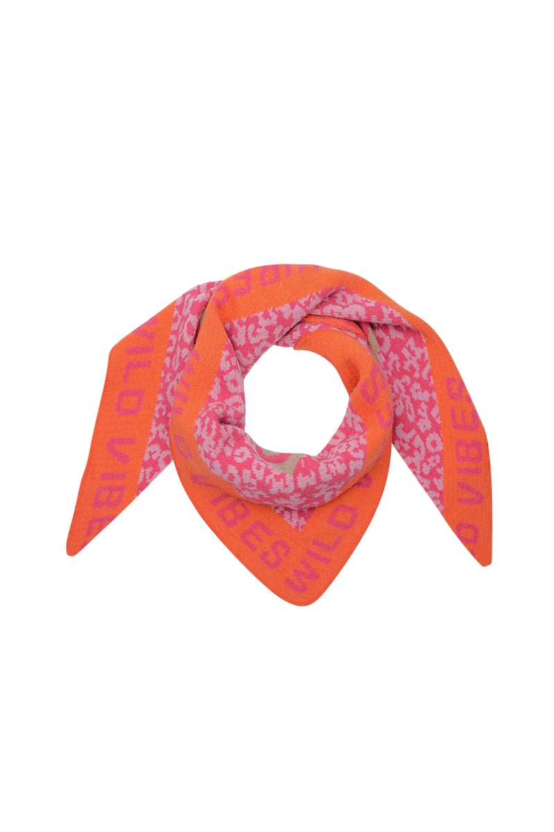 Wild Glow Schal - bunt - afHandmade