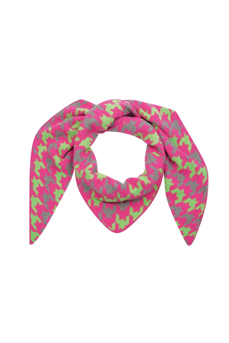 Winterschal Snowy Snuggle - mehrfarbig - Dreiecksschal - afHandmade